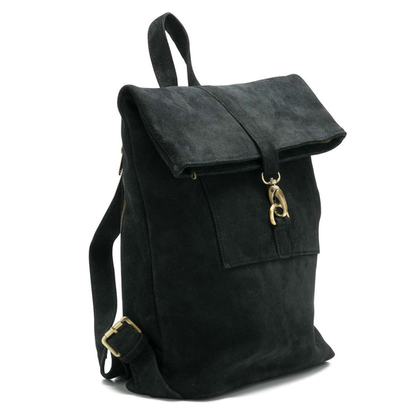 Rugzak Cleo | 14" zwart zijkant