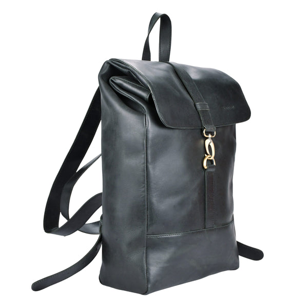 Leren Rugzak Bryce | 17" schuin