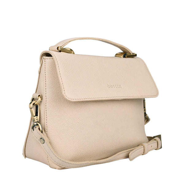 Leren schoudertas Fei schuin