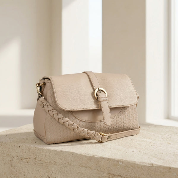 Sac à bandoulière en cuir Lua